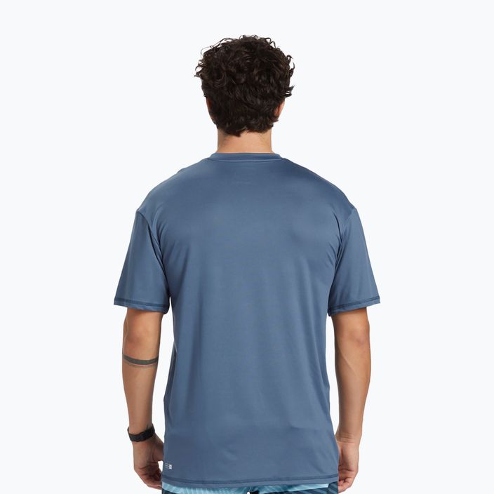 Quiksilver Solid Streak vyriški marškinėliai UPF 50+ tamsiai mėlyni EQYWR03386-BYG0 7