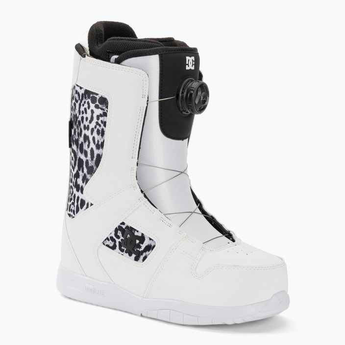 Moteriški snieglenčių batai DC Phase Boa white/black print