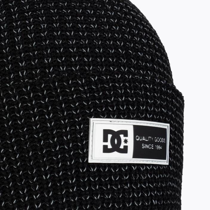 Vyriška žieminė kepurė DC Sight reflective black 4