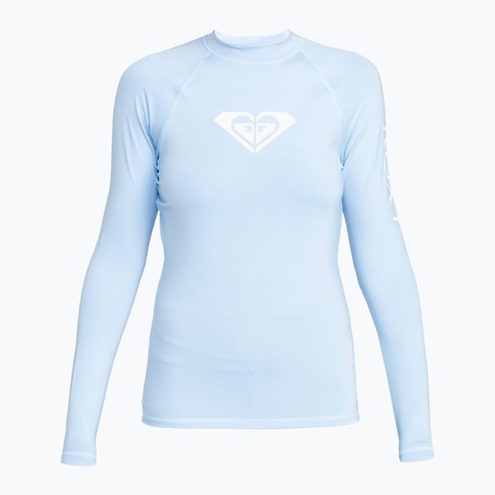 Moteriški plaukimo marškinėliai ilgomis rankovėmis ROXY Whole Hearted bel air blue 6