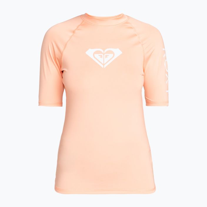 Moteriški plaukimo marškinėliai ROXY Whole Hearted salmon 6
