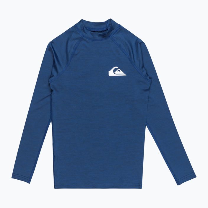 Vaikiški plaukimo marškinėliai ilgomis rankovėmis Quiksilver Everyday UPF50 monaco blue heather