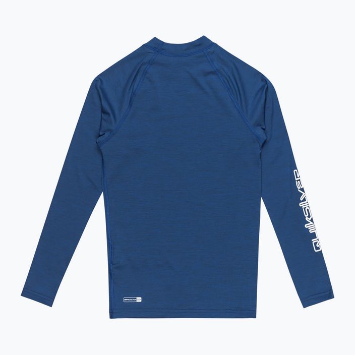 Vaikiški plaukimo marškinėliai ilgomis rankovėmis Quiksilver Everyday UPF50 monaco blue heather 2