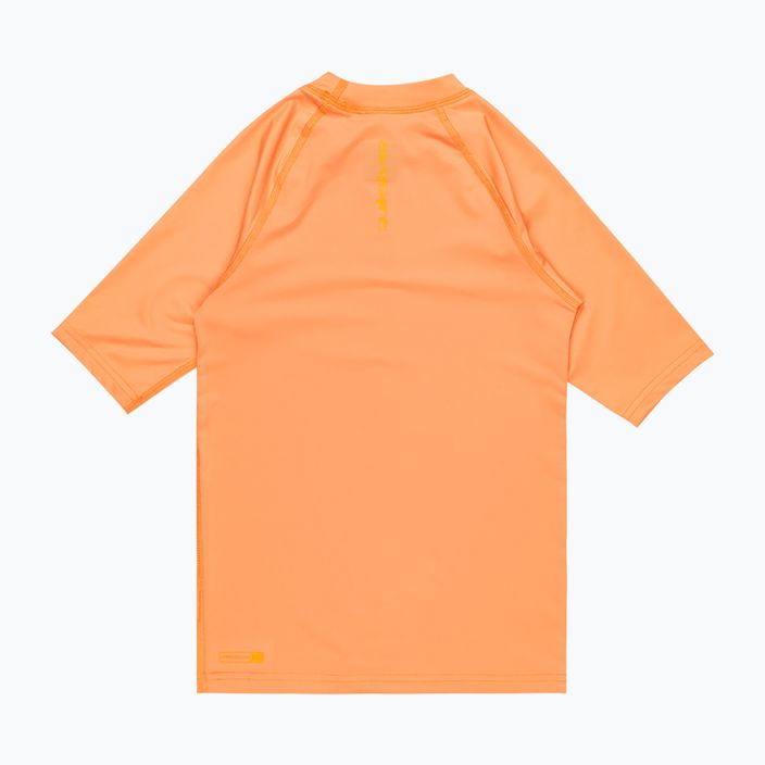 Paauglių plaukimo marškinėliai Quiksilver Everyday UPF50 tangerine 2