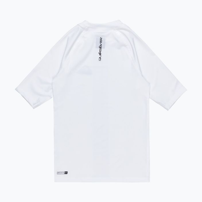 Paauglių plaukimo marškinėliai Quiksilver Everyday UPF50 white 2