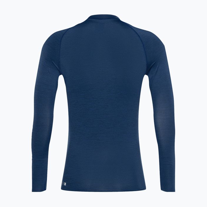 Vyriški plaukimo marškinėliai ilgomis rankovėmis Quiksilver Everyday UPF50 monaco blue heather 2
