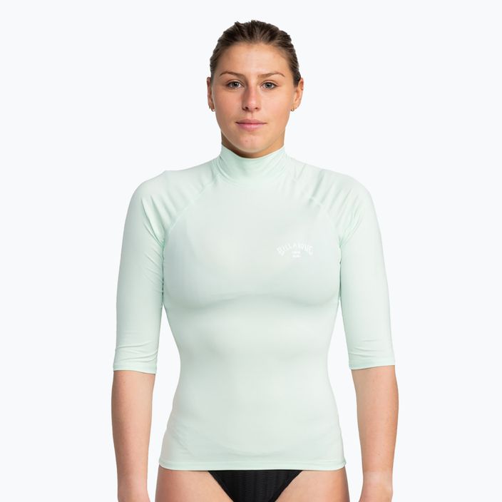 Moteriški plaukimo marškinėliai Billabong Tropic Surf sweet mint