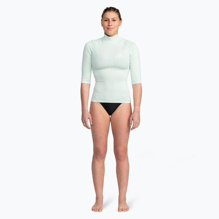 Moteriški plaukimo marškinėliai Billabong Tropic Surf sweet mint 2