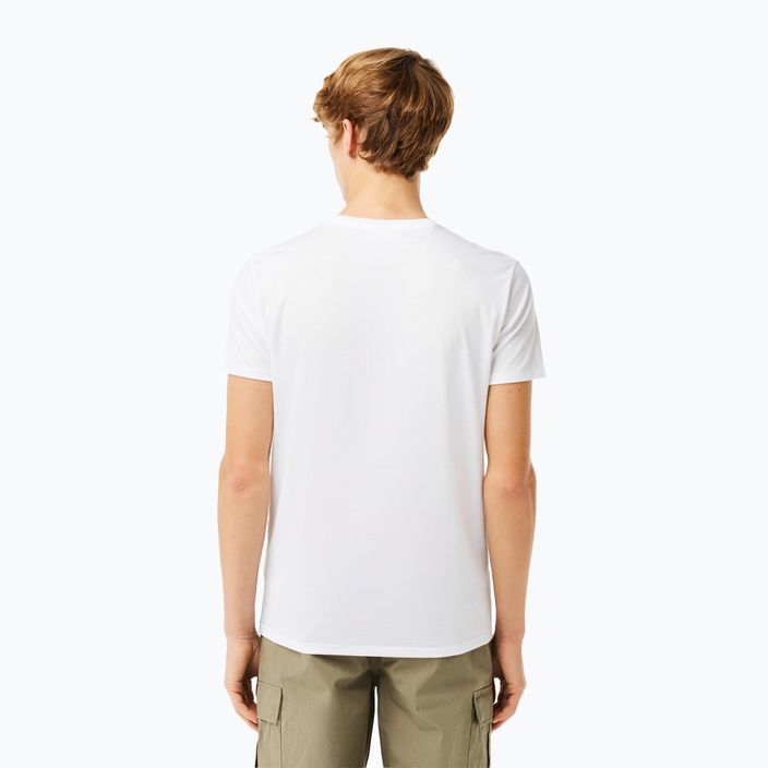 "Lacoste" vyriški marškinėliai TH6709 white 2