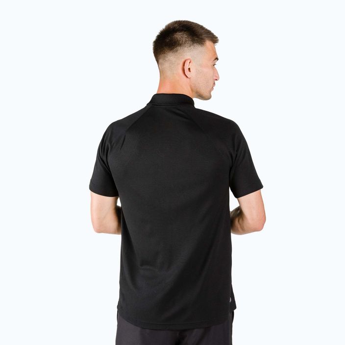 Lacoste vyriški teniso marškinėliai juodi DH3201 3