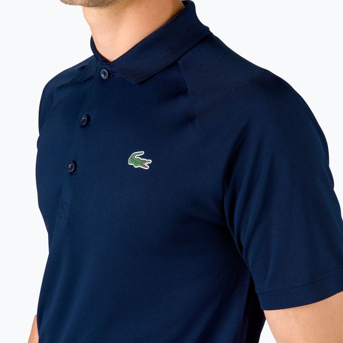 Lacoste vyriški teniso polo marškinėliai mėlyni DH3201 4