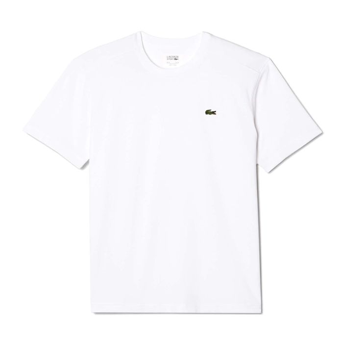 Lacoste vyriški teniso marškinėliai balti TH7618 2