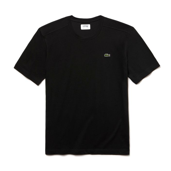 Lacoste vyriški juodi teniso marškinėliai TH7618 2