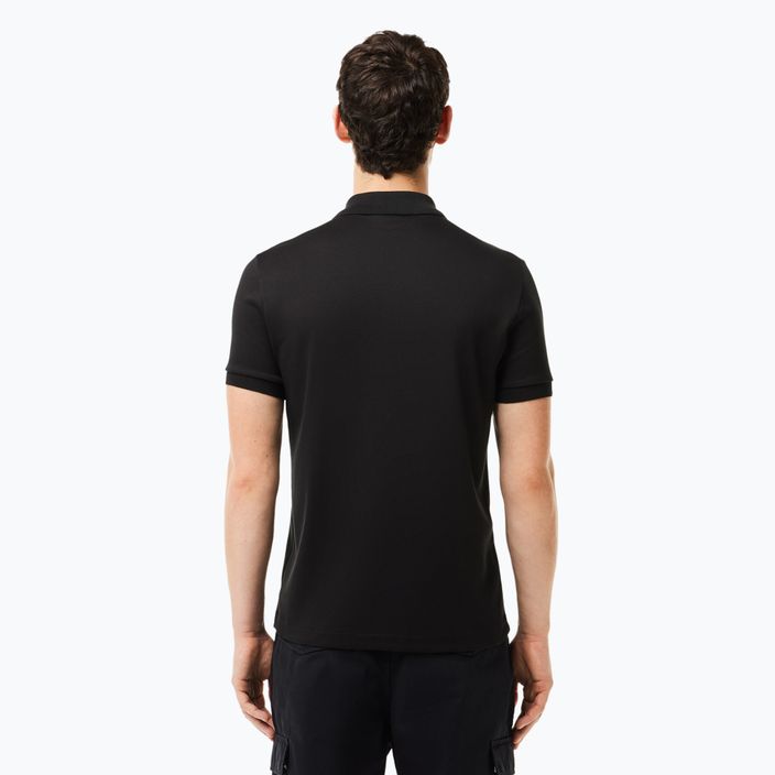 Lacoste vyriški polo marškinėliai DH2050 black 2