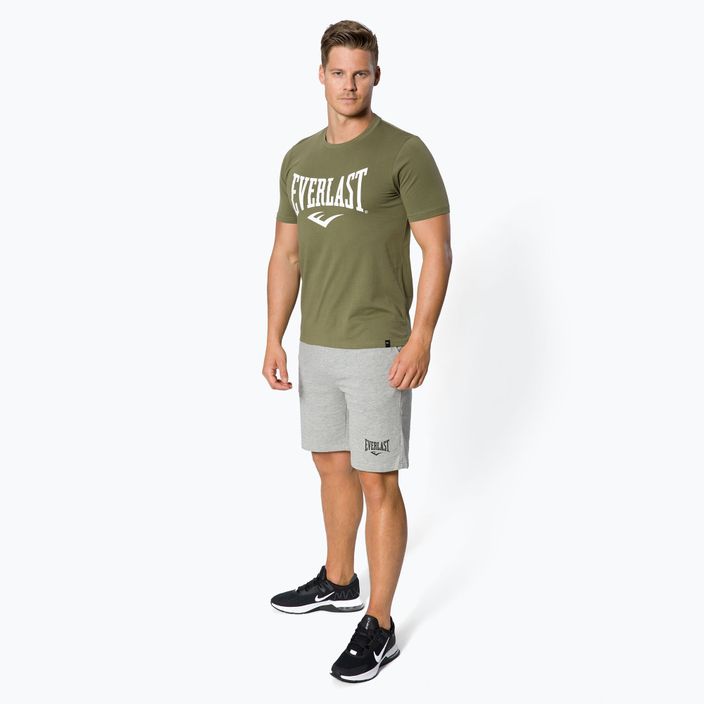Vyriški treniruočių marškinėliai Everlast Russel green 807580-60 2
