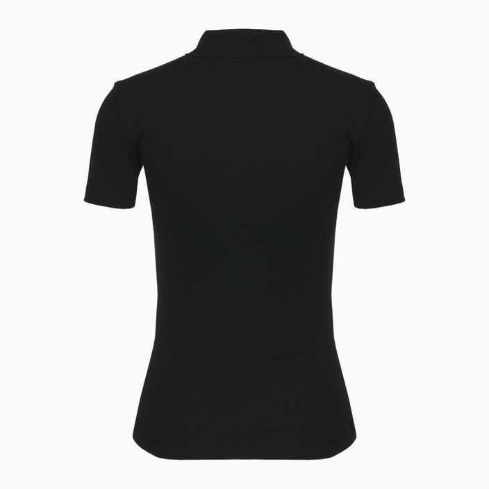 Moteriški polo marškinėliai Lacoste DF5377 black 2