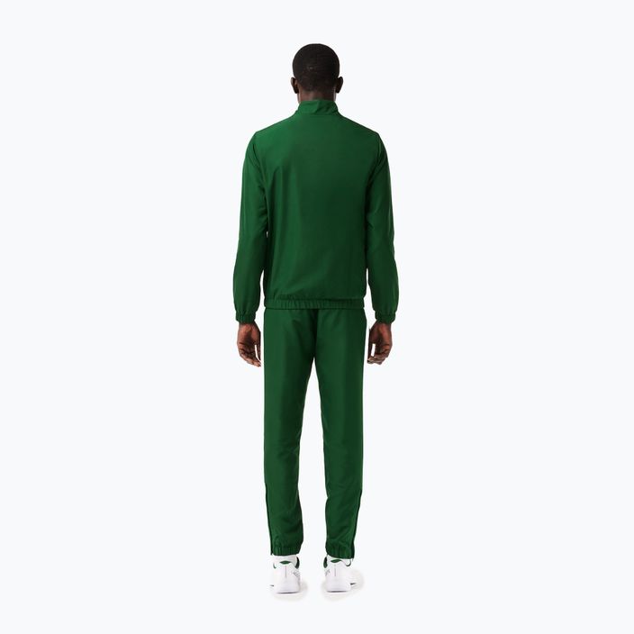 "Lacoste" vyriškas sportinis kostiumas WH7567 žalias/baltas 2