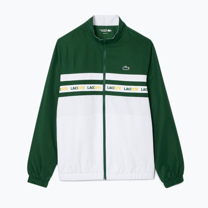 "Lacoste" vyriškas sportinis kostiumas WH7567 žalias/baltas 6