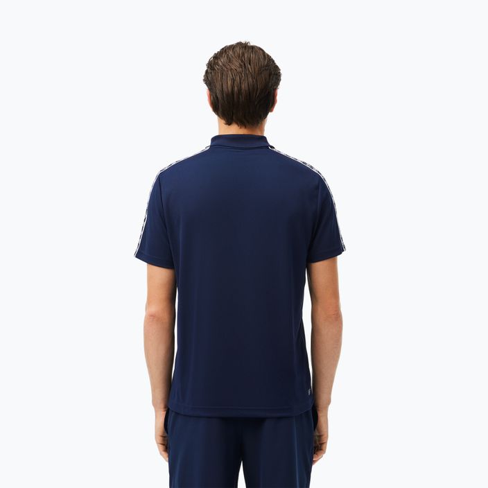 Vyriški polo marškinėliai Lacoste DH2557 navy blue 2