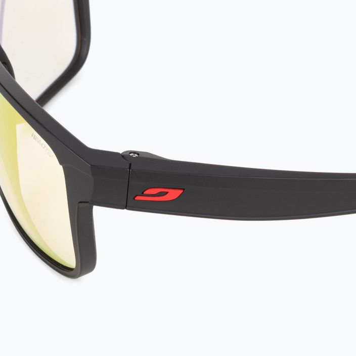 Julbo Renegade Reactiv Performance Laf matiniai juodi/raudoni akiniai nuo saulės J4993314 4