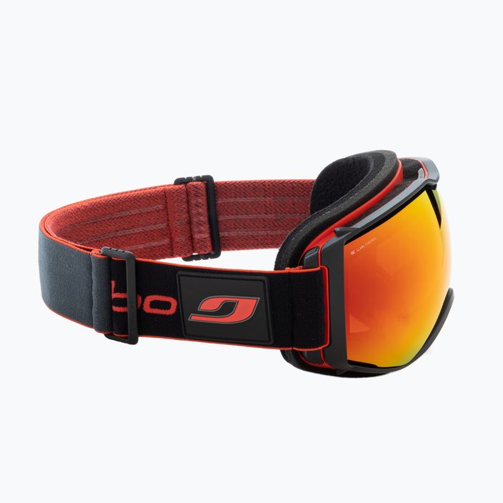Julbo Airflux slidinėjimo akiniai juodi/raudoni, glarecontrol/blyksniai raudoni J74891148