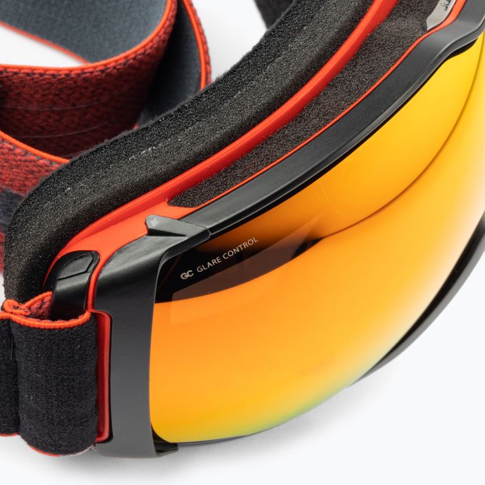 Julbo Airflux slidinėjimo akiniai juodi/raudoni, glarecontrol/blyksniai raudoni J74891148 5