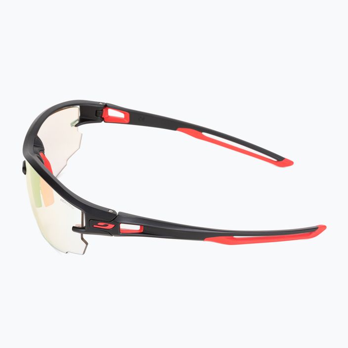 Julbo Aero Reactiv Performance Laf matiniai juodi/raudoni dviratininkų akiniai J4833114 4