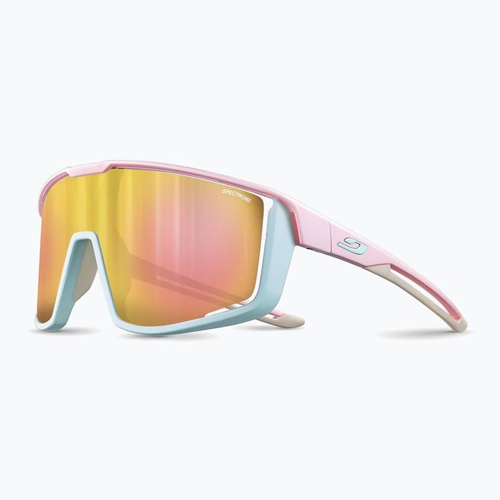 Julbo Fury Spectron 3Cf matiniai pastelinės rožinės/šviesiai mėlynos spalvos dviračių akiniai 5
