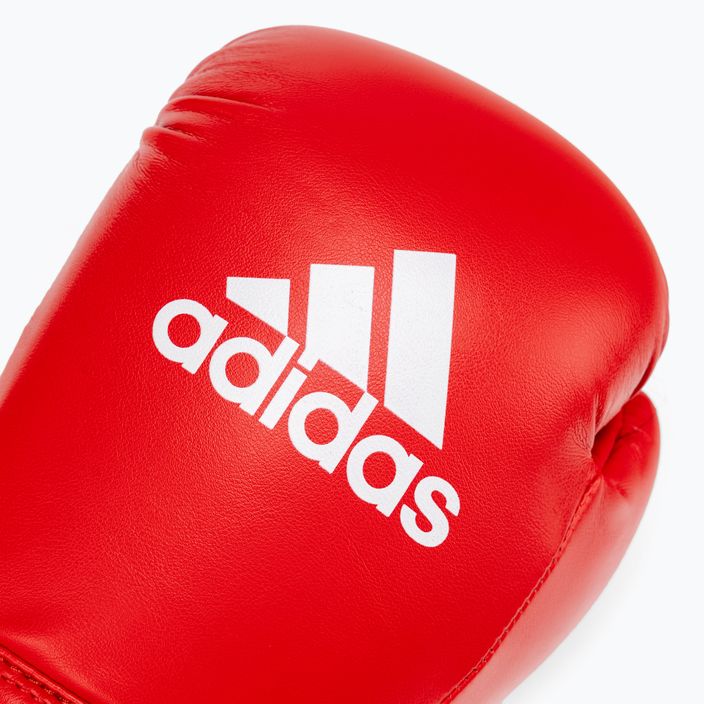 adidas Rookie vaikiškos bokso pirštinės raudonos ADIBK01 5