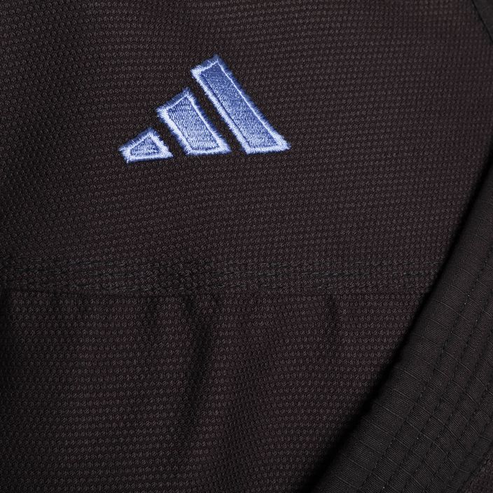 GI brazilų džiudžitsu adidas Challenge 2.0 black/gradient blue 5