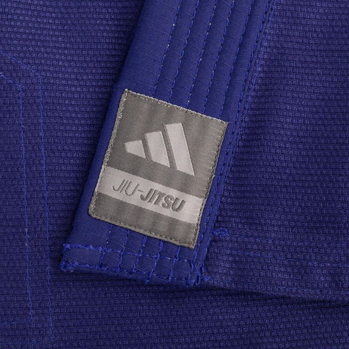 GI brazilų džiudžitsu adidas Challenge 2.0 blue/grey 9