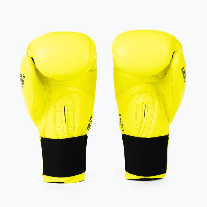 adidas Speed 50 geltonos bokso pirštinės ADISBG50 2