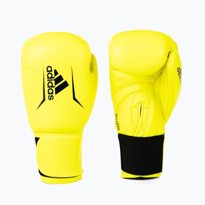 adidas Speed 50 geltonos bokso pirštinės ADISBG50 3