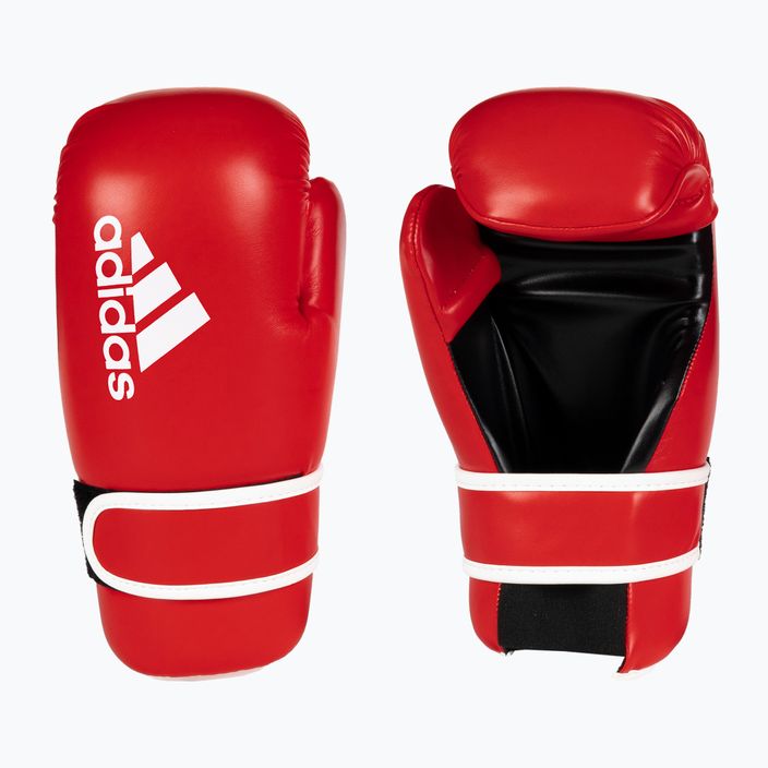 adidas Point Fight bokso pirštinės Adikbpf100 raudona ir balta ADIKBPF100 6