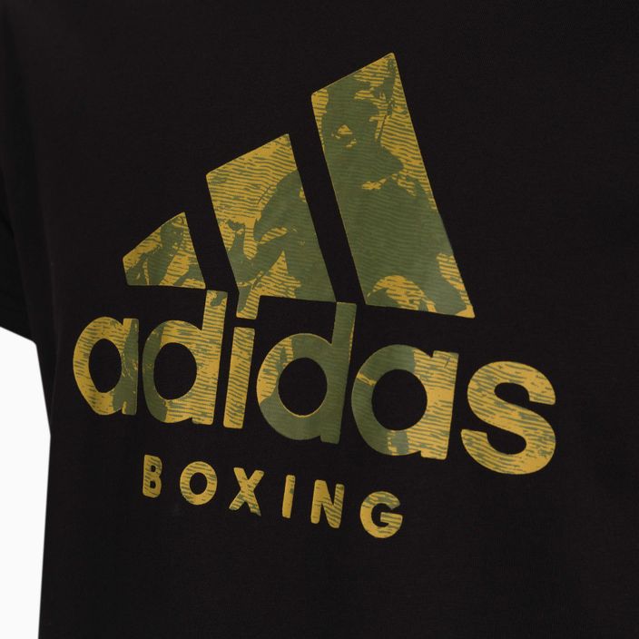 adidas Boxing Logo treniruočių marškinėliai juodi ADICLTS20B 3