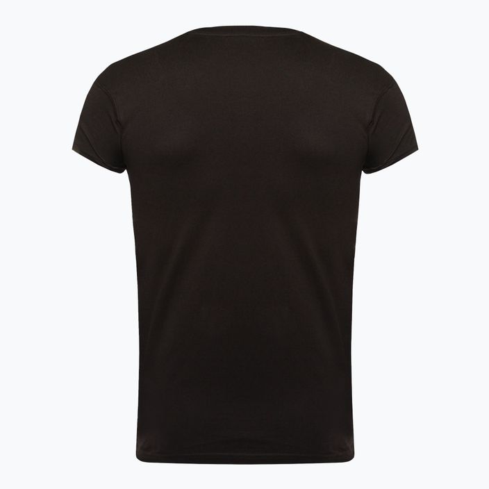 Vyriški adidas bokso marškinėliai juoda/balta 2
