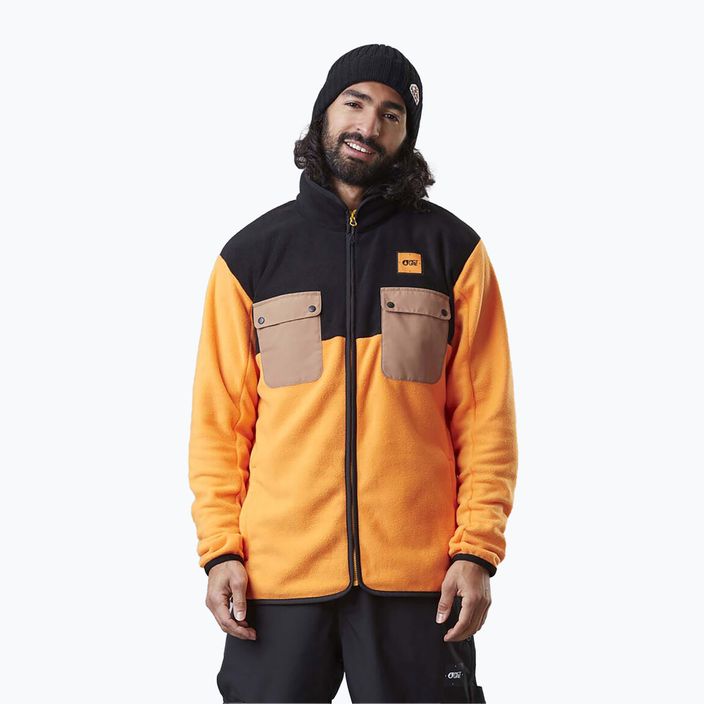 Picture Artim vyriškas slidinėjimo džemperis geltonas SMT099-C
