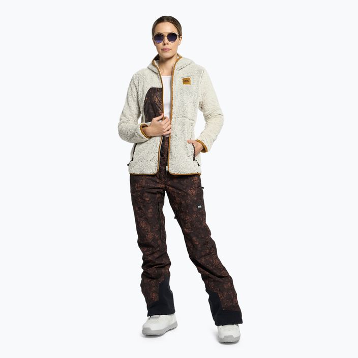 Picture Izimo moteriškas slidinėjimo džemperis beige SWT129-C 2