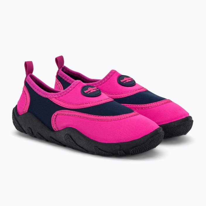Aqualung Beachwalker rožinės/navy blue spalvos vaikiški vandens batai 4