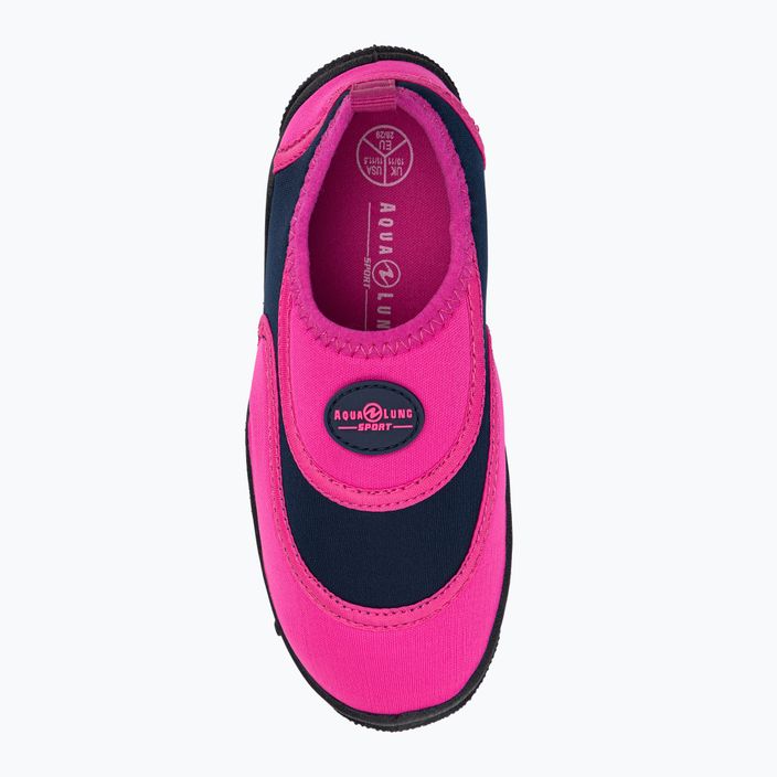 Aqualung Beachwalker rožinės/navy blue spalvos vaikiški vandens batai 6