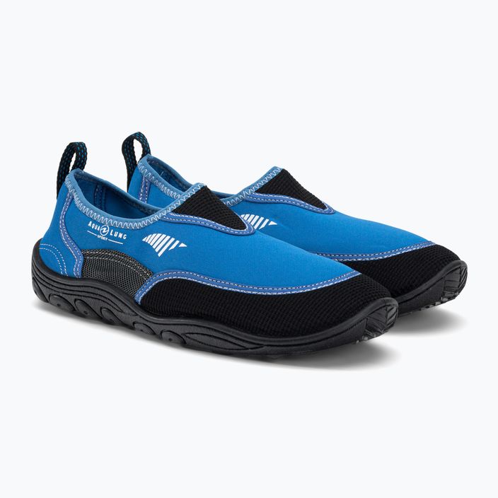 Aqualung Beachwalker Rs karališkai mėlyni/juodi vandens batai 4