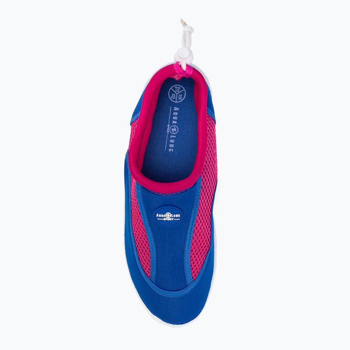 Aqualung Cancun karališkai mėlyni/ryškiai rožiniai moteriški vandens batai 6