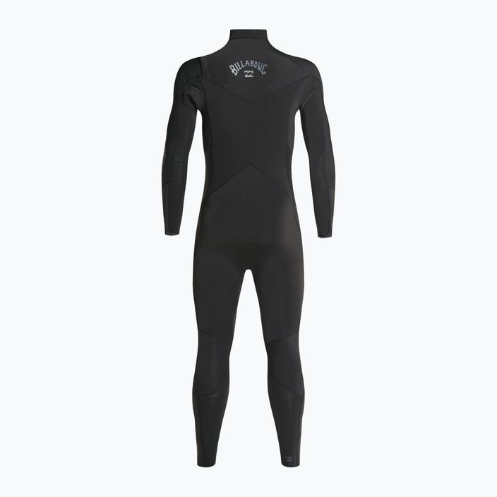 Vyriškas Billabong 5/4 Absolute CZ Full black hash foam maudymosi kostiumėlis 8