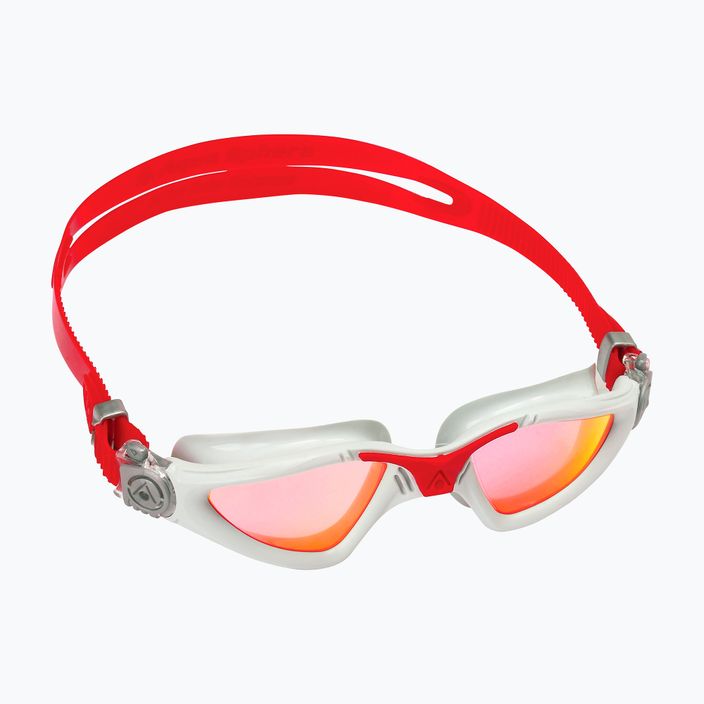 Aquasphere Kayenne pilki/raudoni plaukimo akiniai EP2961006LMR 8