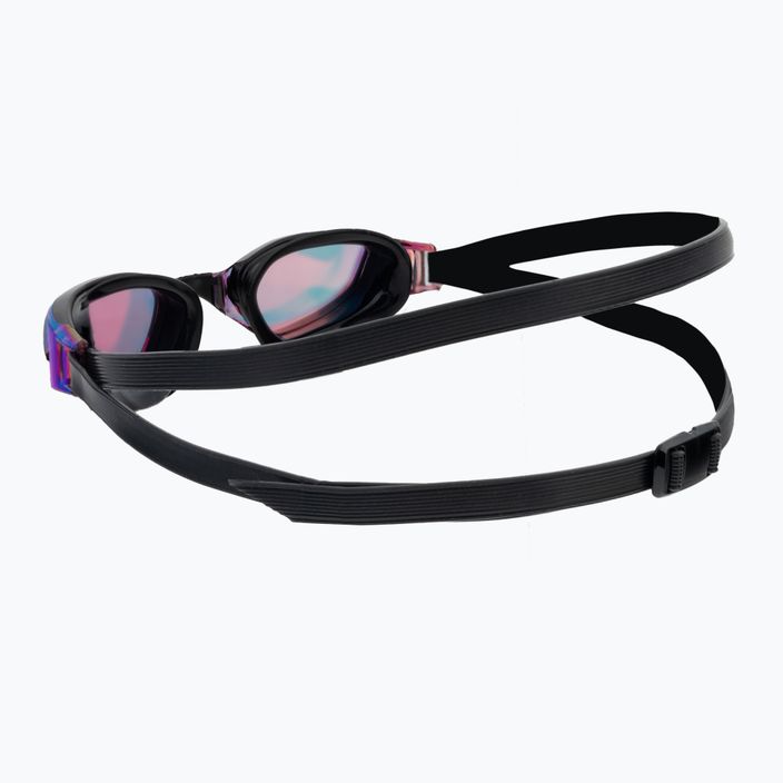 Aquasphere Xceed juodi/juodi/veidrodiniai raudoni plaukimo akiniai EP3030101LMR 4
