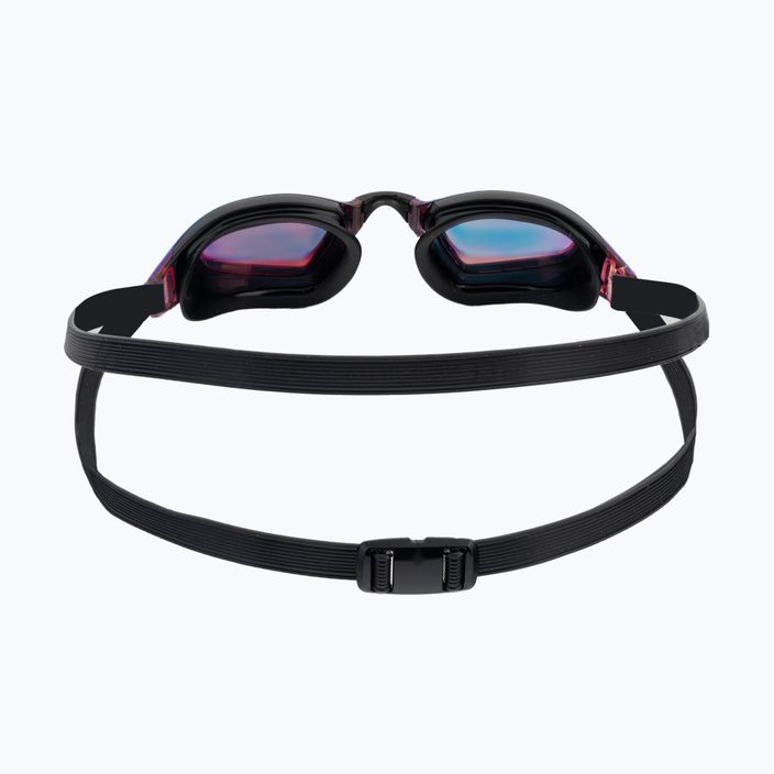 Aquasphere Xceed juodi/juodi/veidrodiniai raudoni plaukimo akiniai EP3030101LMR 5