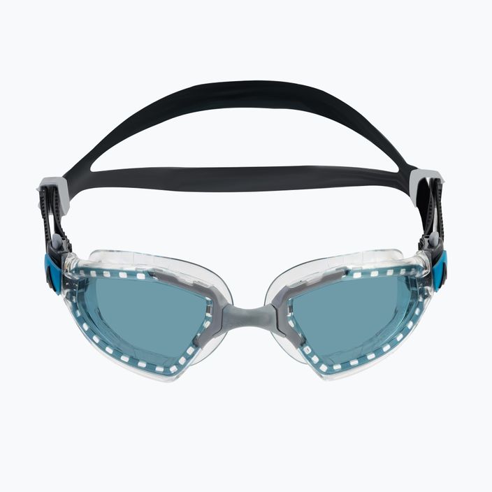 Aquasphere Kayenne Pro 2022 skaidrūs / pilki / tamsūs plaukimo akiniai 2