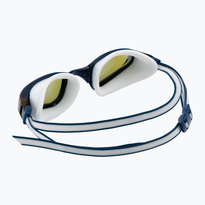 Aquasphere Fastlane 2022 mėlyni / balti / veidrodiniai mėlyni plaukimo akiniai 4