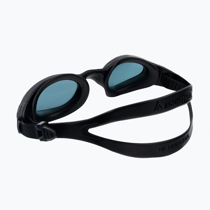 Aquasphere Kaiman 2022 juodi/juodi/tamsūs plaukimo akiniai 4
