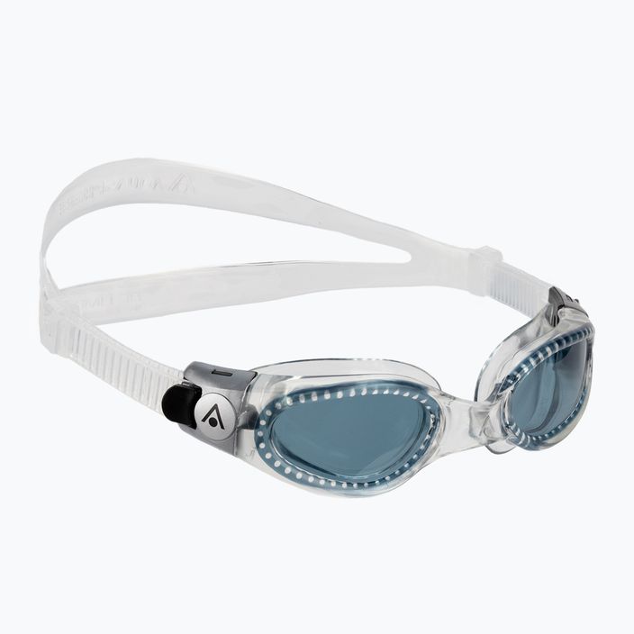 Aquasphere Kaiman Compact skaidrūs/dūminiai vaikiški plaukimo akiniai